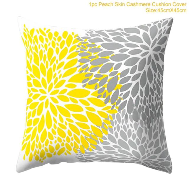 Frigg Yellow Black Geometric Throw Pillows