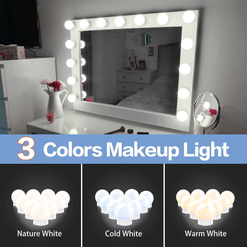 LED Makeup Mirror Vanity Light Bulbs