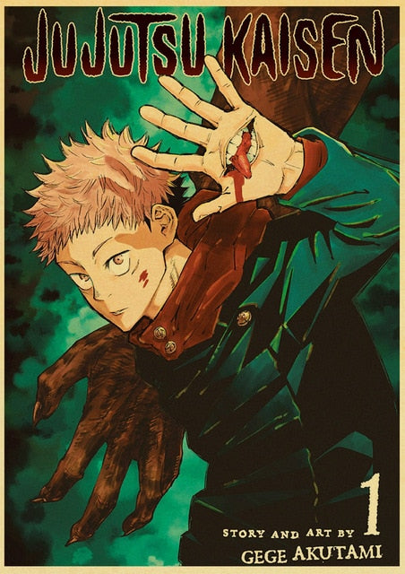Anime Jujutsu Kaisen Posters – Orange Moon Co.