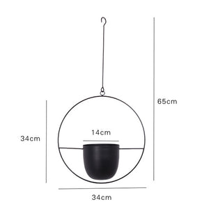 Nordic Chain Metal Hanging Flower Vase