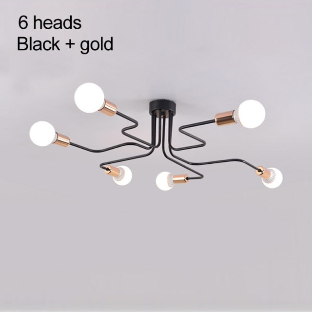 Vintage Molecule Ceiling Chandelier