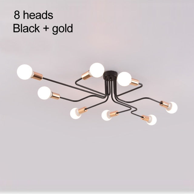 Vintage Molecule Ceiling Chandelier