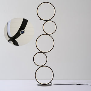 Modern LED Ring Floor Lamp