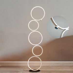 Modern LED Ring Floor Lamp