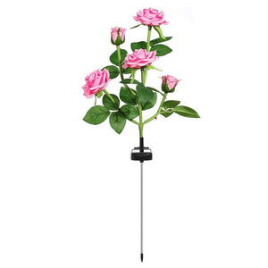 Solar Rose Flowers Lights