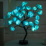 Load image into Gallery viewer, Venice Rose Flower Tree LED Table Lamp
