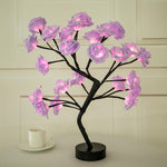 Load image into Gallery viewer, Venice Rose Flower Tree LED Table Lamp
