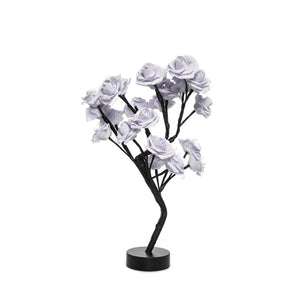 Venice Rose Flower Tree LED Table Lamp