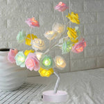 Load image into Gallery viewer, Venice Rose Flower Tree LED Table Lamp
