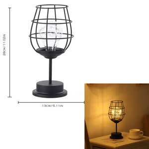 LED Moon Hemp Rope Rattan Lamp