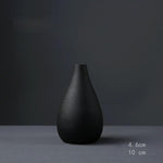 Load image into Gallery viewer, Multi-style Black Ceramic Vase
