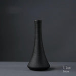 Load image into Gallery viewer, Multi-style Black Ceramic Vase
