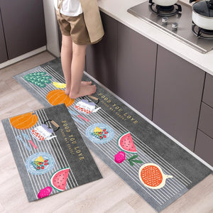 Cartoon Long Non-Slip Floor Mats – Orange Moon Co.