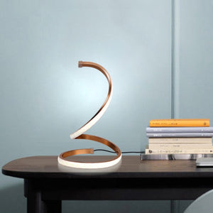 Modern Spiral Table Lamp