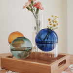 Load image into Gallery viewer, Spherical Hydroponic Transparent Vase
