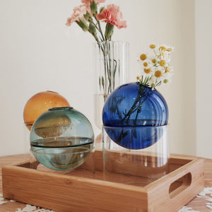 Spherical Hydroponic Transparent Vase