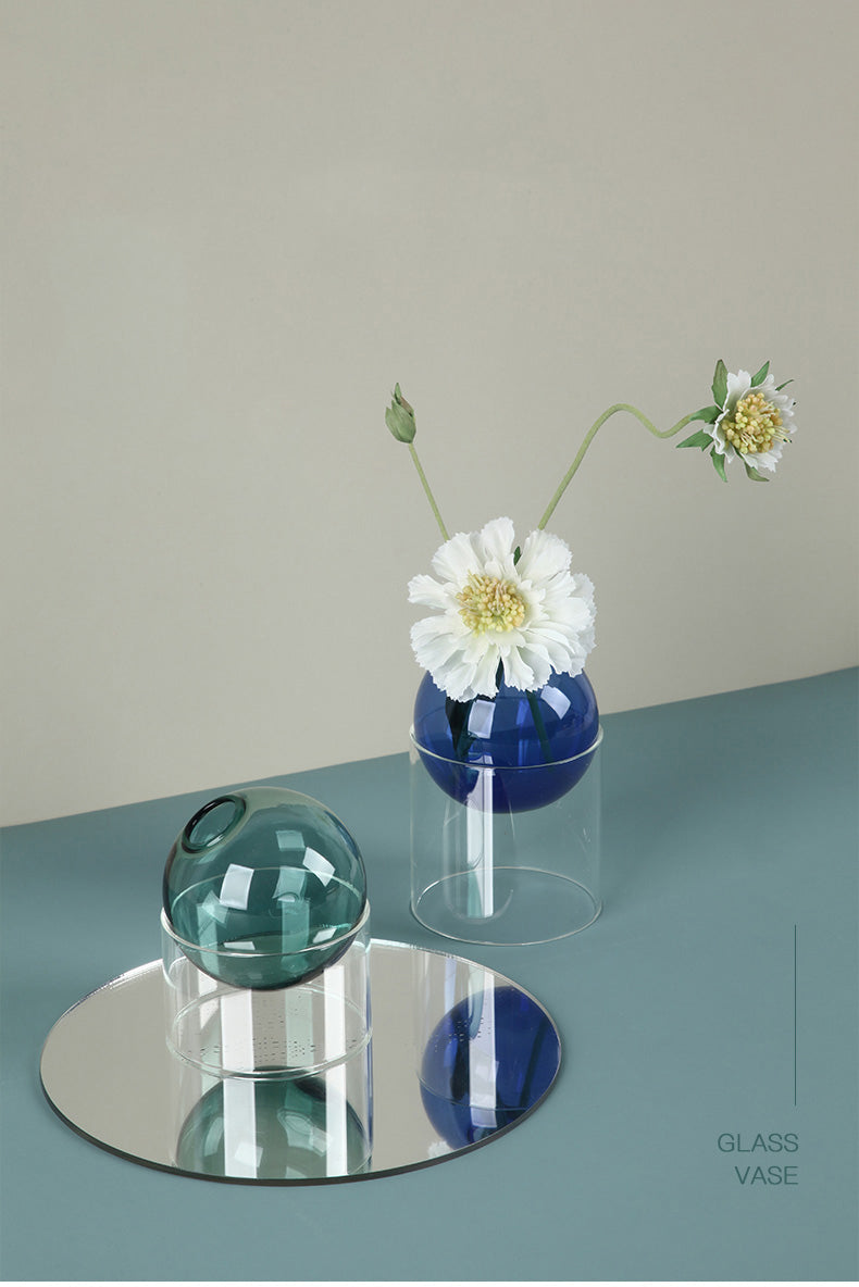 Spherical Hydroponic Transparent Vase